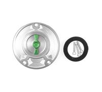 Bouchon réservoir carburant moto Pour Z1000 Z800 Z750 Z125 Pour NINJA1000 Pour NINJA650R ER6N ER6F Couvercle Bouchon Réservoir Carburant Moto(Sliver Green)