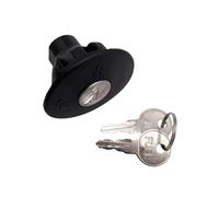 bouchon réservoir Compatible Avec Ford pour Explorer pour Flex 2009-2019 Verrouillage Du Réservoir De Carburant Verrouillage De La Trappe À Carburant Avec Clé BU5Z-9C268-A BU5Z-9C268-B