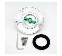 Bouchon Réservoir De Carburant Couvercle De Bouchon De Réservoir De Carburant Pour Moto NINJA1000 Z1000S/SX Z1000 Z800 Z750 Z650 ZX6R ZX10 ZX14R ZX636R(Sliver Green)