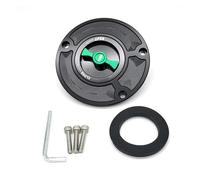 Bouchon Réservoir De Carburant Couvercle De Bouchon De Réservoir De Carburant Pour Moto NINJA1000 Z1000S/SX Z1000 Z800 Z750 Z650 ZX6R ZX10 ZX14R ZX636R(Black Green)