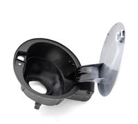 bouchon réservoir d'eau Couvercle réservoir carburant pour voiture VW Polo 11-19, couvercle porte essence diesel 6R0809857, capuchon rabat non apprêté, style 2015 14 15 16 voiture Bouchons Réservoir