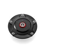 Bouchon Réservoir D'essence Avec Clé Et Couvercle Boîte À Air Pour DUCATI Pour Diavel V4 2023 Pour Streetfighter V2 Pour Panigale 1199 1299 899 959 POMPOMPUR(Black 1 set)
