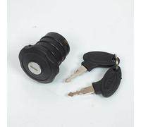 Bouchon reservoir d'essence cyclo adaptable mbk-motobecane av88, au 68 diam 38mm noir (a cle)