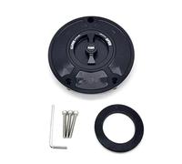 Bouchon Réservoir D'essence Pour Moto Bouchons De Réservoir De Carburant En Aluminium CNC Pour Moto CBR 600 F3 F2 F4I F4, Couvercle De Réservoir Avec Verrouillage Rapide(Le noir)