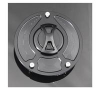 Bouchon Réservoir D'essence Pour Moto Couvercle De Bouchon De Réservoir De Carburant Sans Clé Pour Moto CBR 600 F4 F3 F2 1991-2008 CBR600 F4I 2000-2017 CBR600RR 2003-2019(Le noir)