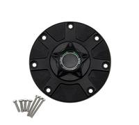 Bouchon Réservoir D'essence Pour Moto Couvercle De Bouchon De Réservoir De Carburant Sans Clé Pour Moto CBR600RR F5 CBR600 CBR1000RR CBR250RR(Le noir)