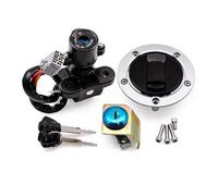 Bouchon Réservoir D'essence Pour Moto Pour GSXR 600 750 GSXR600 GSXR750 Ensemble Contacteur D'allumage Moto, Couvercle De Réservoir, Bouchon De Réservoir, Crochet Moteur, Clé De Verrouillage