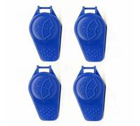 Bouchon Réservoir Lave Glace Compatible Avec Ford Pour Mondeo 4 Pour S-Max Pour Galaxy Essuie-glace De Voiture Lave-glace Réservoir De Liquide Couvercle De Bouteille Couvercle 3M5117632AB(4Pcs)
