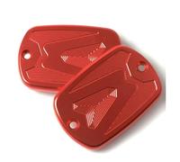 Bouchon Réservoir Liquide Frein Avant Moto Pour Pour T-MAX 500 Pour TMAX500 Pour T MAX 500 2008 2009 2010 2011(ROUGE)