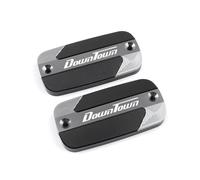 Bouchon réservoir Liquide Frein Moto Couvercle De Bouchon De Réservoir De Liquide De Frein AV&Ant, Accessoires De Moto pour pour Centre-Ville 125i 200i 300i 350i DT 125 200 300 350