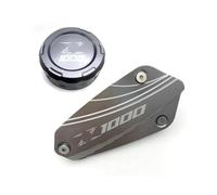 Bouchon réservoir Liquide Frein Moto Couvercle De Pot D'huile De Frein AV&Ant De Moto, Couvercle De Pompe, Tasse D'huile De Frein Arrière pour pour Z1000 2010-2023 Z1000R 2017-2022