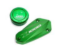 Bouchon réservoir Liquide Frein Moto Couvercle De Pot D'huile De Frein AV&Ant De Moto, Couvercle De Pompe, Tasse D'huile De Frein Arrière pour pour Z1000 2010-2023 Z1000R 2017-2022