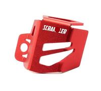 Bouchon réservoir Liquide Frein Moto Couvercle de Protection de réservoir de Liquide de Frein arrière en Aluminium CNC pour Moto pour Scrambler 800 1100 797 400