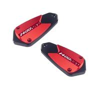 Bouchon réservoir Liquide Frein Moto Couvercle De Réservoir De Liquide De Frein AV&Ant Gauche Droit, Bouchon D'huile pour GTR1400 GTR 1400 2007-2020 2017 2016, Accessoires De Moto