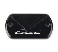 Bouchon réservoir Liquide Frein Pour V Star Pour XVS 650 950 1100 1300 Couvercle De Réservoir De Bouchon De Liquide De Frein Avant De Moto(Black)