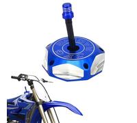 Bouchon Reservoir Moto,CNC Bouchon de Reservoir Carburant Essence Bleu