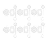 Bouchon Rond Anti-Fuite en Silicone pour Bouteille Isotherme | Couvercle à Paille, Embouts de Paille Silicone, pour Voyage, Sport et Usage Quotidien