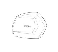 Accessoires de bagages - SHAD - SH35 - Couvercle droit en aluminium - Taille unique - Noir