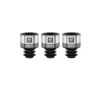 Zwilling Ensemble de 3 bouchons sous vide pour vin Zwilling Acier inoxydable