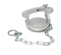 Bouchon symétrique Guillemin, pompier, simplifié à poignée et chainette - DN 80