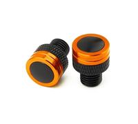 Bouchon Trou RéTroviseur ArrièRe Bouchon De Trou De Miroir pour MV Agusta F3 675 800 Brutal 800 1000 Turismo Veloce RC(Orange2)