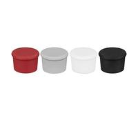 Bouchon universel : 4 bouchons en silicone pour bouchon de vin et bouchon de bière - Silicone vin