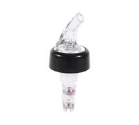 Bouchon verseur à vin en plastique de 50 ml pour liqueur, bar, pub, vin, cocktail, décanteur à bec verseur chaud (blanc)