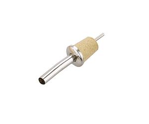 Bouchon verseur courbé liège Inox Ibili