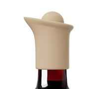 Bouchon verseur pour bouteille de vin - 43 g en en silicone étanche, bouchon réutilisable | Bec verseur universel pour bouteille de champagne, bière, vin, huile d'olive, vinaigre, boissons