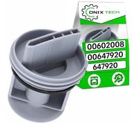 Bouchon Vidange Machine a Laver 78 x Ø 64 mm avec le Code Original 00647920 00602008 00605010 pour Bosch pour Siemens pour Balay pour Constructa pour Neff - Garantie de 5 Ans - ONIX TECH