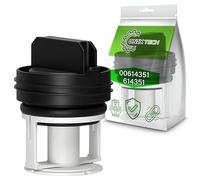 Bouchon Vidange Machine a Laver avec le Code Original 00614351 614351 pour Bosch pour Siemens iQ100 iQ300 iQ500 iQ700 varioPerect Maxx Classixx Avantixx - Garantie de 5 Ans - ONIX TECH