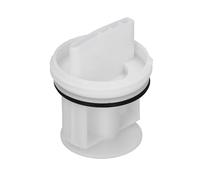 Bouchon Vidange Machine A Laver,Filtre À Peluches Pour Machine À Laver,Avec Code Original 00605010 00647920 00602008,Pour Bosch Pour Neff,Pour Constructa Pour Balay78 X Ø 64 Mm (Blanc)
