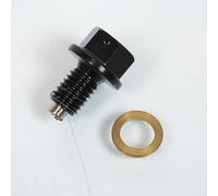 Bouchon vis de vidange d'huile aimanté Tecnium M10 Pas 1.50 compatible avec moto 50
