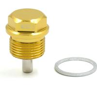 Bouchon Vis Vidange M20 x 1.5 Carter d'Huile Moteur Voiture Aluminium Doré