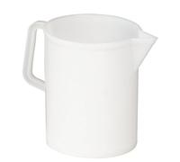Bouchonnerie Jocondienne 620 Broc Gradué Plastique Blanc 26,5 x 18 x 23,2 cm 5 L