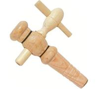 BOUCHONNERIE JOCONDIENNE - Robinet bois - Pour vinaigrier 3 pouces - trou Ø10 mm - N°3 - buis