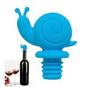 Bouchons à champagne en forme d'escargot - En silicone 3D - Accessoire coloré - Pour la maison, les restaurants, le vinaigre de soja, la cuisine