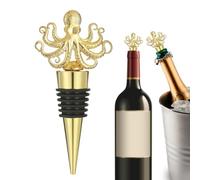 Bouchons À Vin Accessoire Poulpe En Métal Étanche Réutilisable