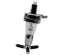 Bouchons à vin avec bec verseur - Outils de bar à whisky - Fixation murale - Pour vin, alcool, cocktail, bière - 25/30/45 ml - Décanteur séparateur (30 ml)
