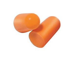 bouchons anti-bruit jetables 1100C, dans un sachet,orange