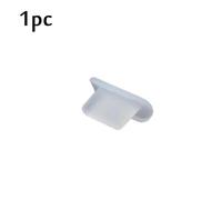 Bouchons Anti-Poussière En Silicone Pour Iphone 13 12 11x8 7 6,10/5 Pièces,Capuchon De Port De Chargement,Bouchons Anti-Poussière En Caoutchouc Souple,Protecteur De Couverture - Type 1pc White