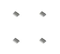 Bouchons anti-poussière pour port Type-C, pack de 4 Transparent