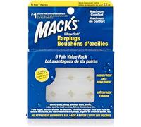 Bouchons auriculaires en silicone souple pour taie d’oreiller de Macks
