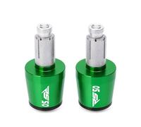 Bouchons d‘extrémité de Guidon universels 7/8" 22MM pour Moto pour Aprilia RS50 2006-2012 7/8"&22MM Poids d’extrémité de Guidon pour Moto,Green and Black