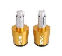 Bouchons d‘extrémité de Guidon universels 7/8" 22MM pour Moto pour Honda RVF400 1988-1996 22MM Poids d’extrémité de Guidon pour Moto,Gold and Black