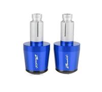 Bouchons d‘extrémité de Guidon universels 7/8" 22MM pour Moto pour Suzuki Bandit GSF 150 400 600 650S 1200 1250 1250S Poids d’extrémité de Guidon pour Moto,Blue Black