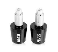 Bouchons d‘extrémité de Guidon universels 7/8" 22MM pour Moto pour Suzuki RV125 2003-2016 Poids d’extrémité de Guidon pour Moto,Black and Black