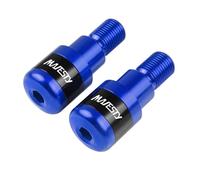 Bouchons d‘extrémité de Guidon universels 7/8" 22MM pour Moto pour Yamaha Majesty 400 2004 2005 2006 2007 2008 2009 2011 Poids d’extrémité de Guidon pour Moto,Blue