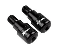 Bouchons d‘extrémité de Guidon universels 7/8" 22MM pour Moto pour Yamaha Xmax 125 250 300 400 2013-2021 Poids d’extrémité de Guidon pour Moto,Black