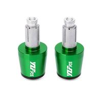 Bouchons d‘extrémité de Guidon universels 7/8" 22MM pour Moto pour Yamaha YZF-R15 2012-2020 2021 2022 2023 7/8&22MM Poids d’extrémité de Guidon pour Moto,Green and Black